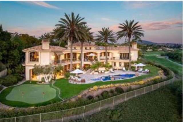 Custom Residence with 270+ Degree Views of the Lush Golf Course